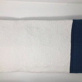 Baby Medallion Quilt Baby Accessories Oriental Products white with navy  