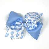 Wide King College Print Color Block - UNC Kids Hair Accessories Wee Ones