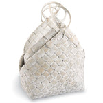 Wood Weave Basket Set (2pc) Home Decor Mudpie