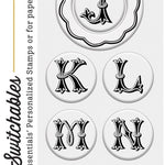 Woodblock Letter Stamp Packs - J-R Paper Goods PSA Essentials