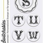 Woodblock Letter Stamp Packs - S-Z Paper Goods PSA Essentials