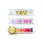 You Are My Sunshine Alligator Clip Kids Hair Accessories Lilies & Roses